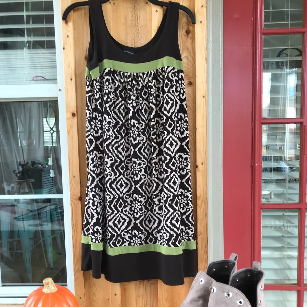 EnFocus sleeveless sheath dress